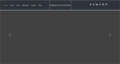 Desktop Screenshot of moroccan-saffron.com